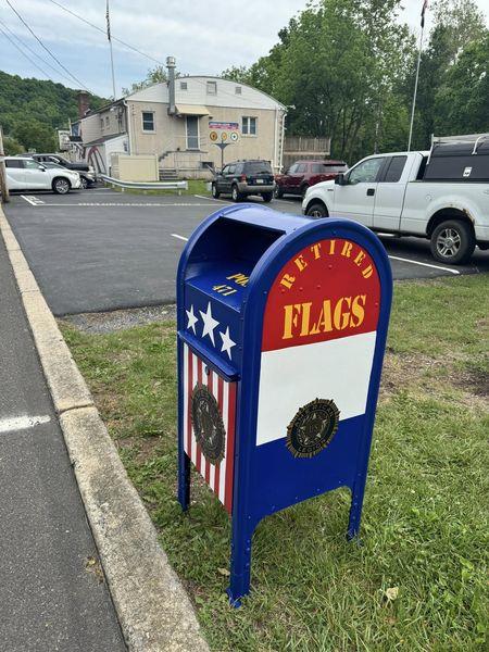 Retired American Flag box
